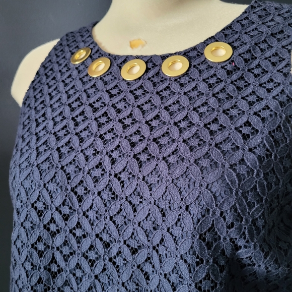 Michael kors navy lace dress - Picture 2 of 4